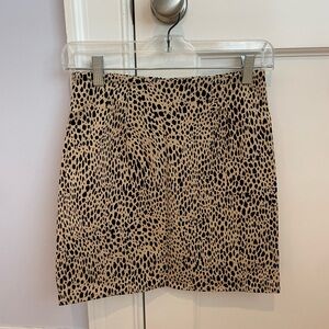 Brandy Melville cheetah pencil skirt